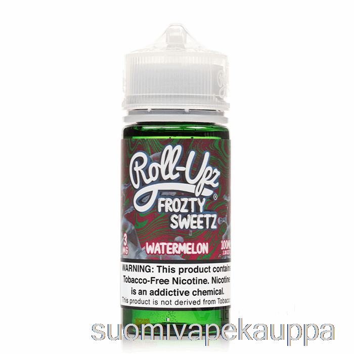 Vape Box Vesimeloni Boolijää - Mehu Roll-upz - 100ml 6mg
